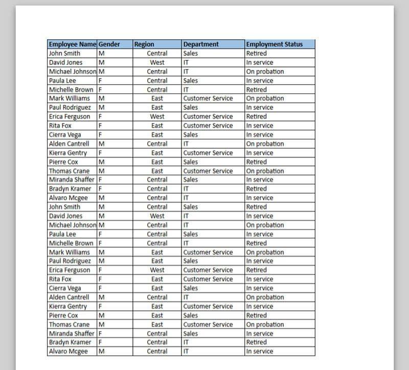 Hướng dẫn cách in các ô đã chọn trong Google Sheets